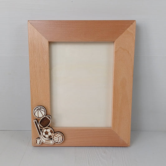 Cornice in Faggio (Foto 20x15cm) - Sport - Verticale