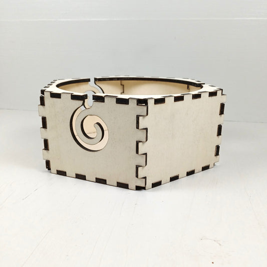 Contenitore Portalana in Pioppo