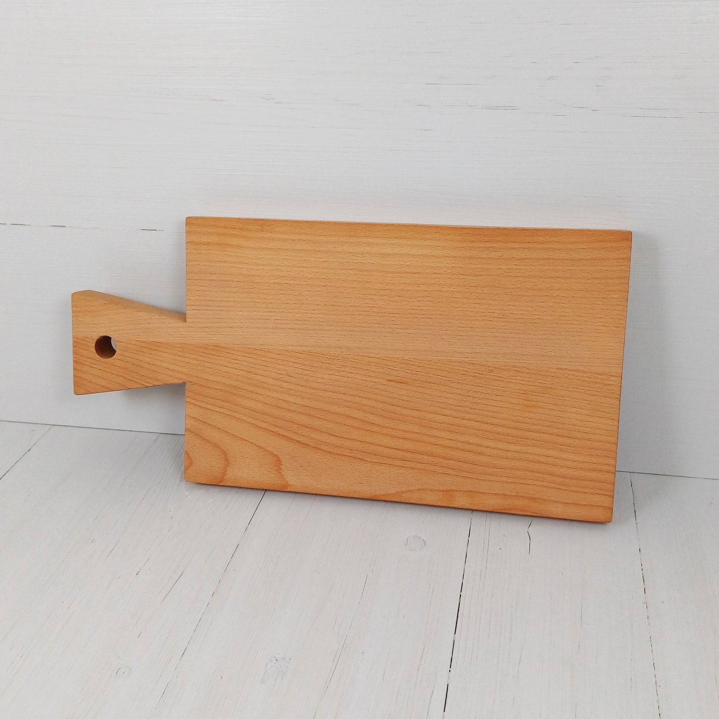 Tagliere Rettangolare con Manico a coda di Rondine 45x22,5cm in Faggio