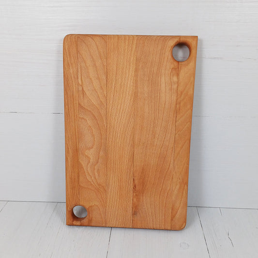 Tagliere Rettangolare Arrotondato 35x23cm in Faggio