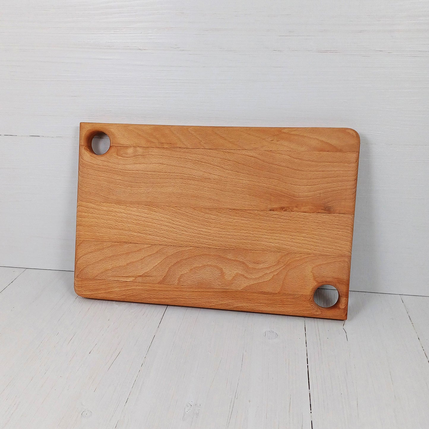 Tagliere Rettangolare Arrotondato 35x23cm in Faggio