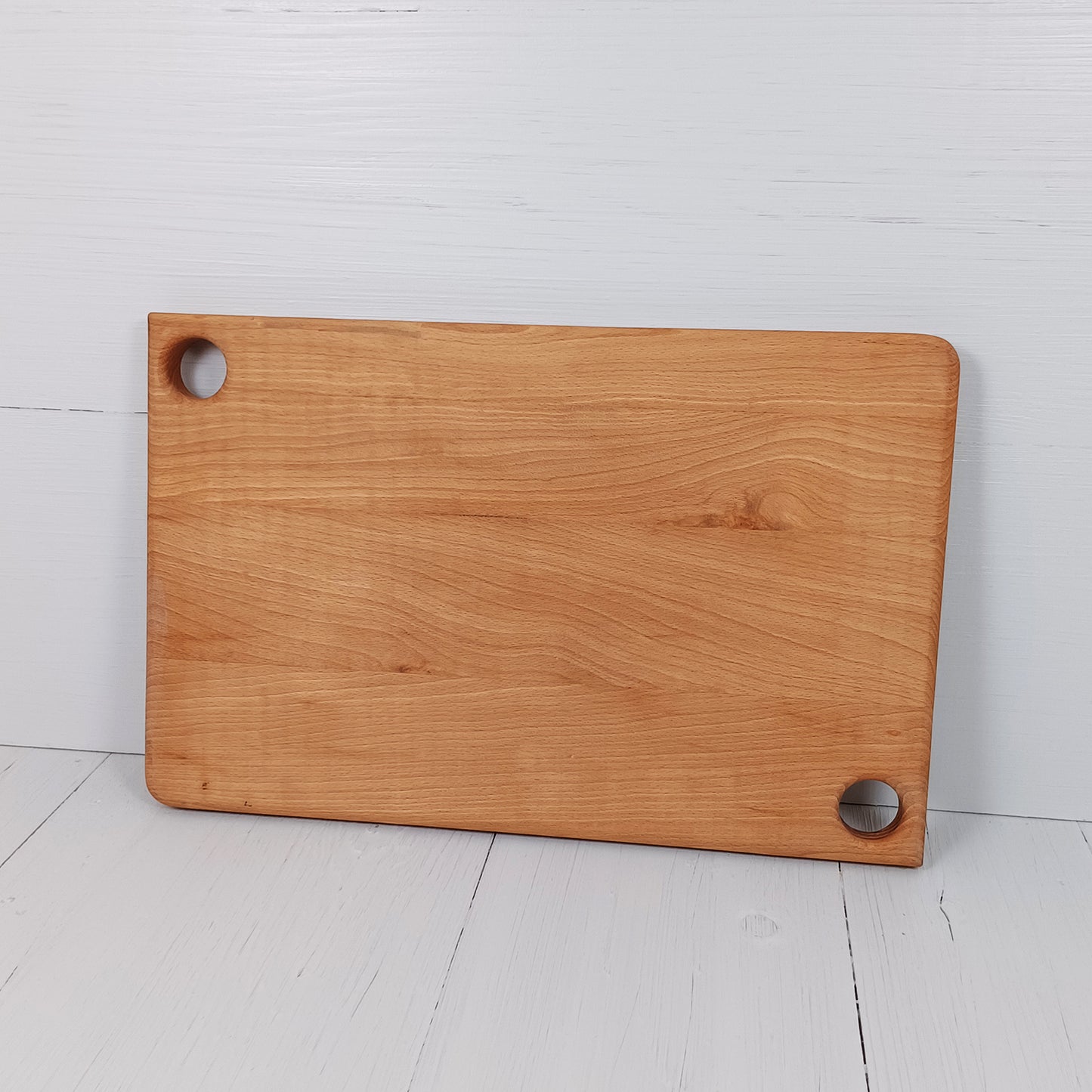 Tagliere Rettangolare Arrotondato 40x26cm in Faggio