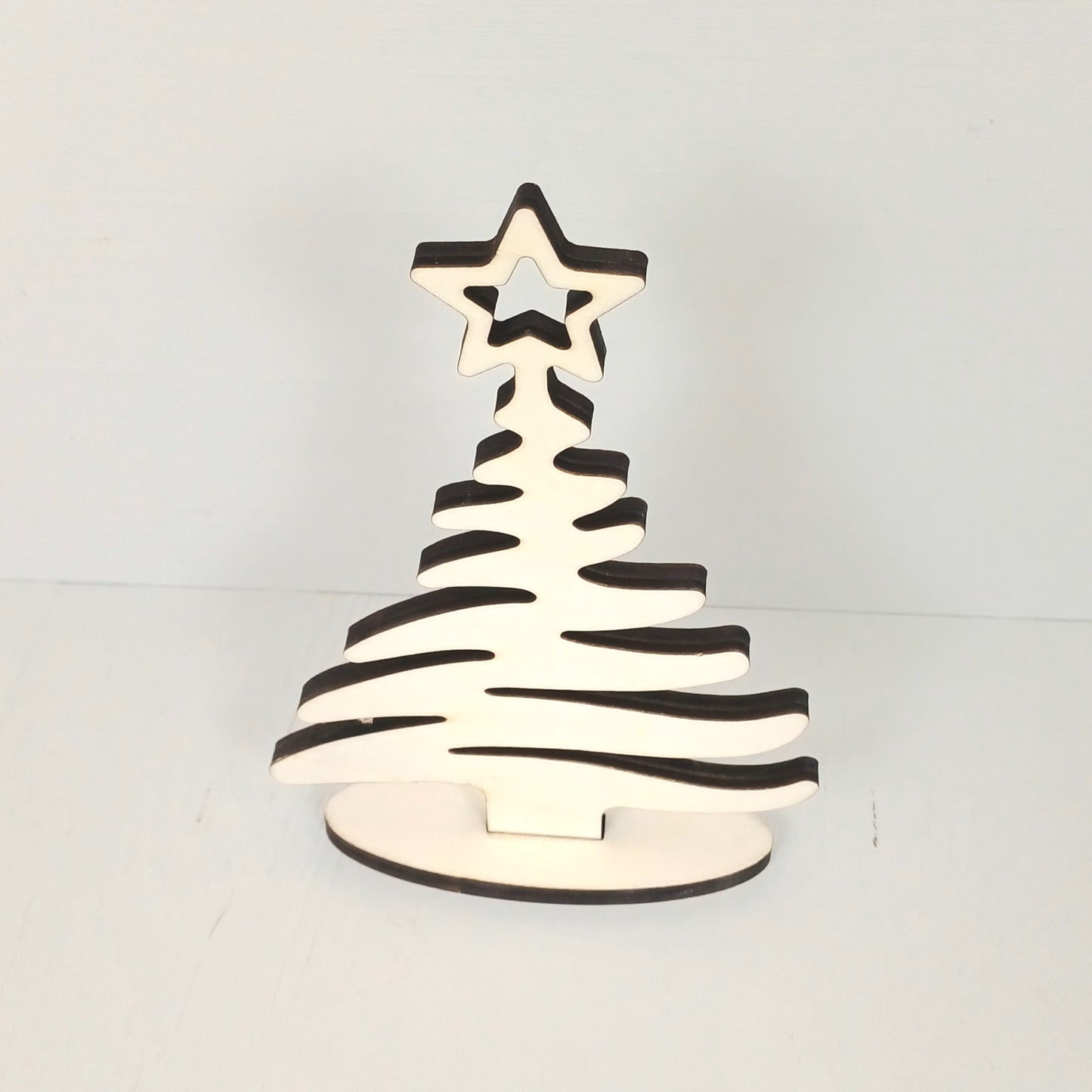 Decorazione Albero di Natale in Pioppo 30cm