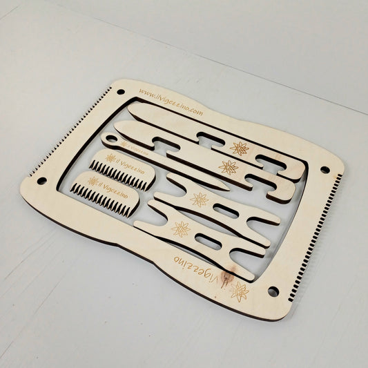 Telaio per Lana - 32cmx23,5cm - Trama di 5mm