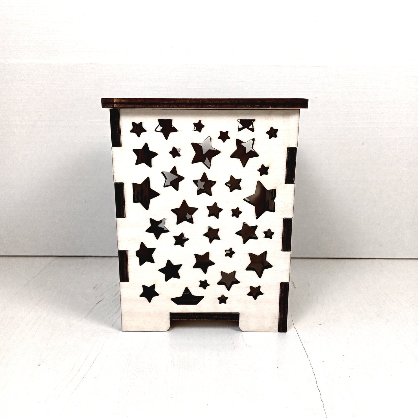 Lanterna in Pioppo - Stelle