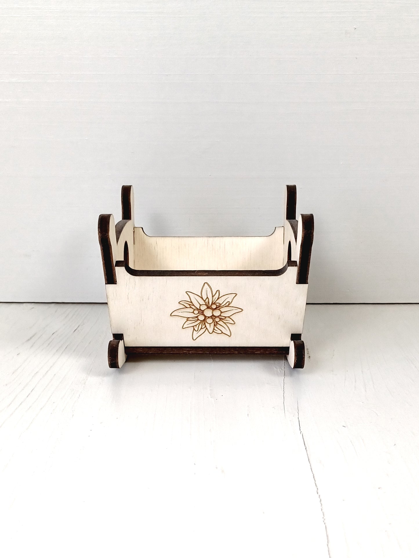 Culla Contenitore 10cm - Stella Alpina