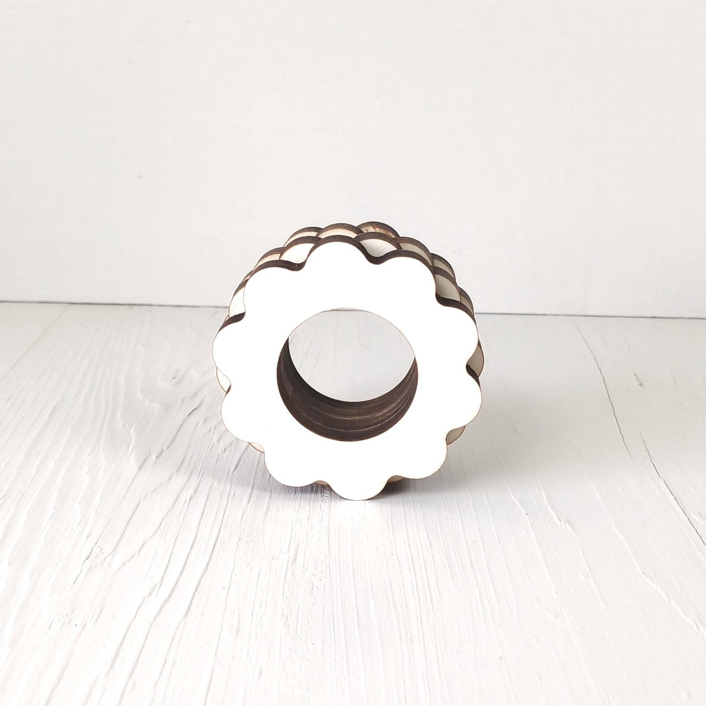 Portatovaglioli Geometrico Pioppo - 1 pezzo