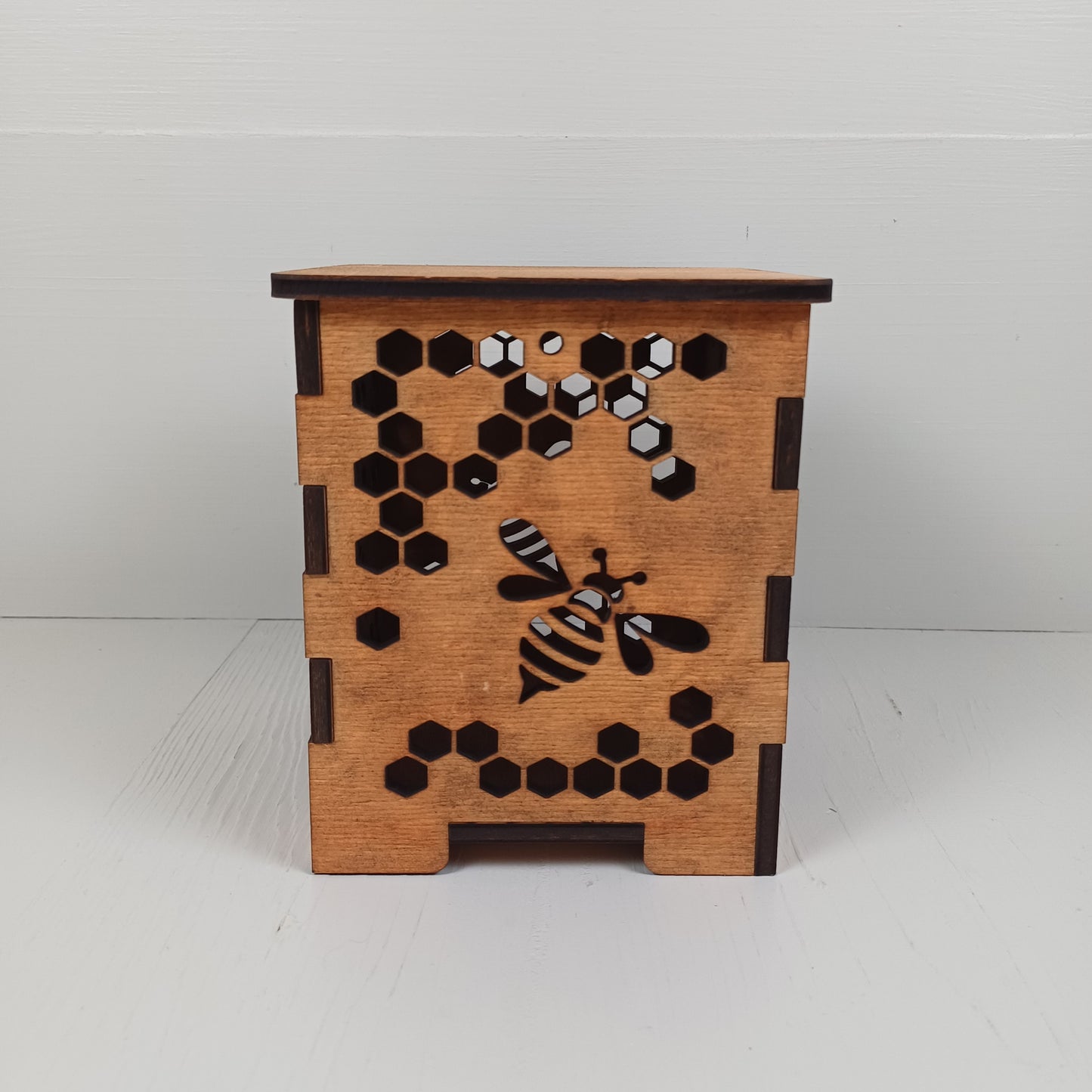 Lanterna in Pioppo - Alveare - Scuro