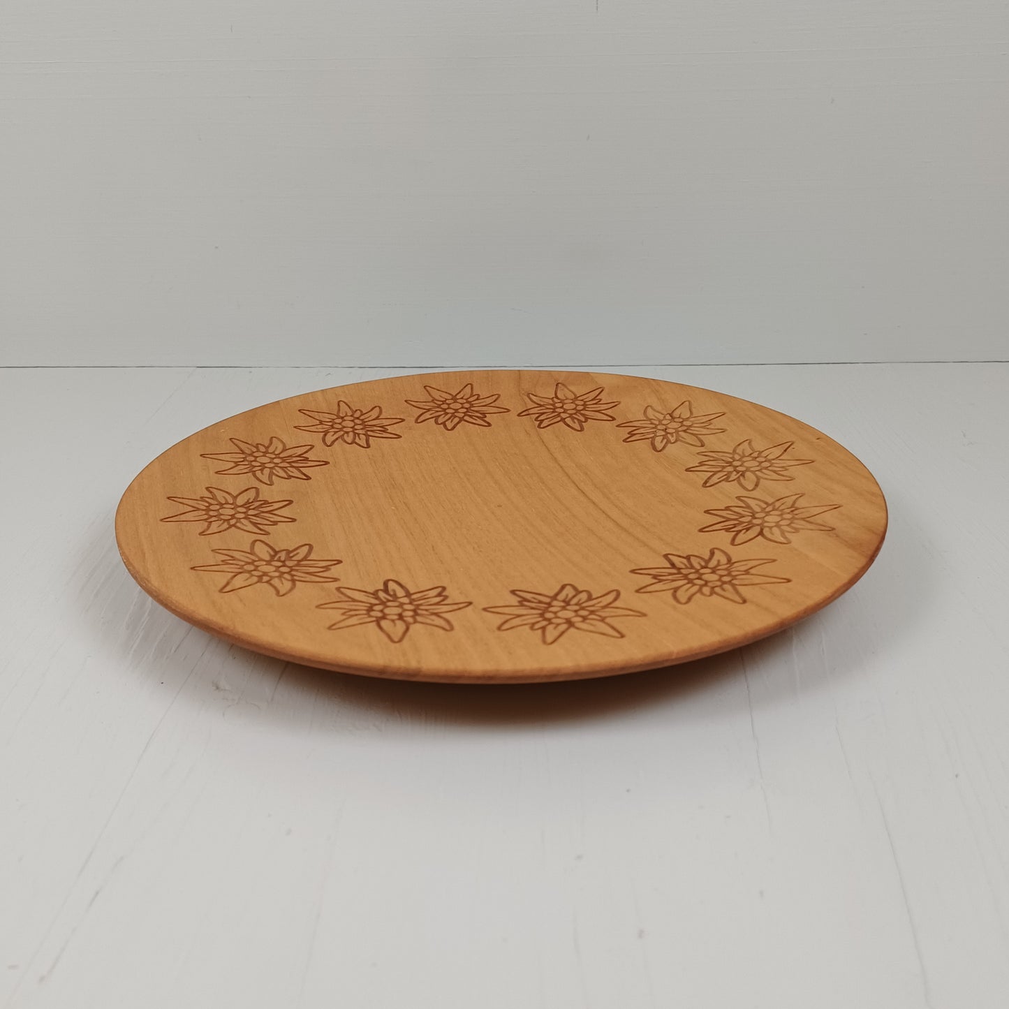 Piatto 24cm in Ciliegio - Doodle Stelle Alpine