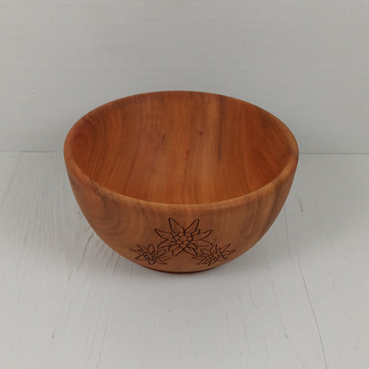 Scodella 16cm in Ciliegio - Stelle Alpine