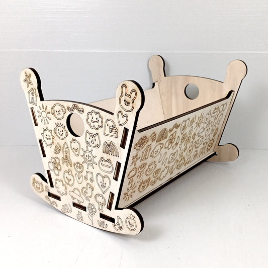 Culla Contenitore 30cm - Doodle Giochi