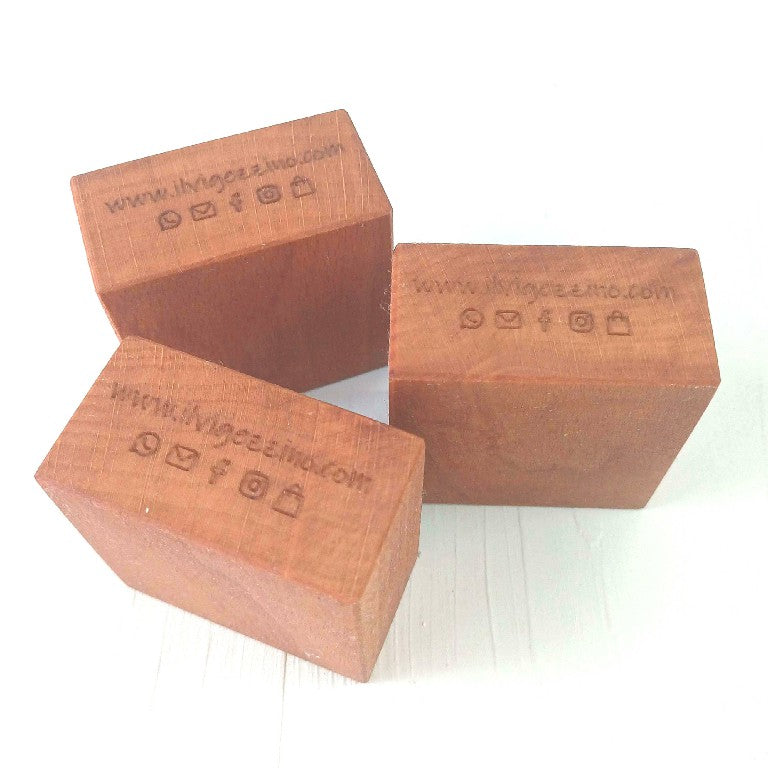 Stampini per Biscotti in Faggio - Set 6 Pezzi - Natale