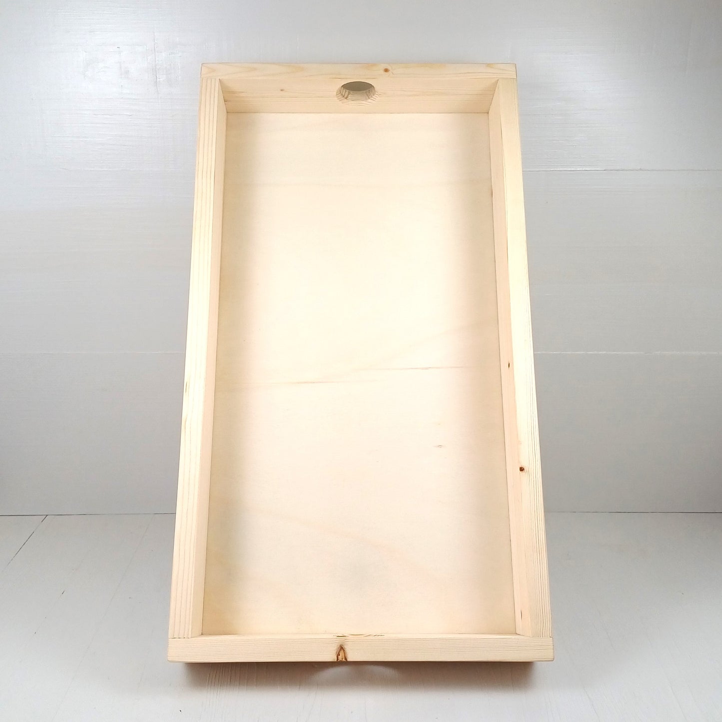 Vassoio in Abete 50x30cm - Doodle Natalizio