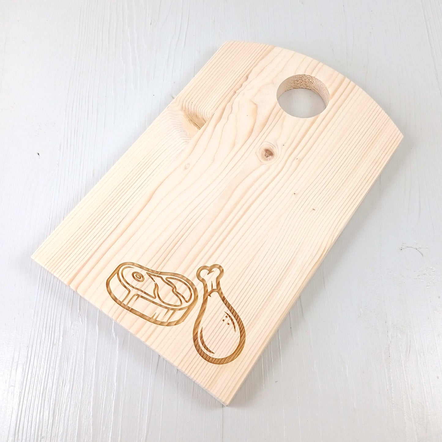 Tagliere in Abete - 31x20cm - Bistecca