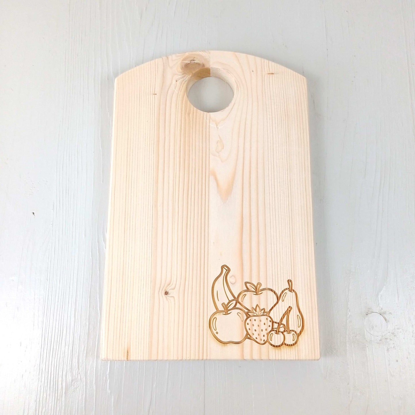 Tagliere in Abete - 31x20cm - Frutta