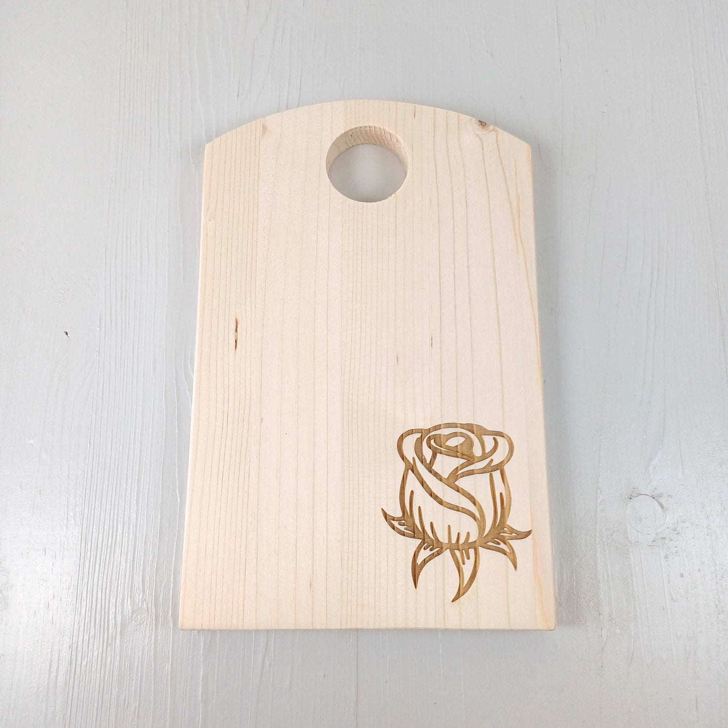 Tagliere in Abete - 25x16cm - Rosa