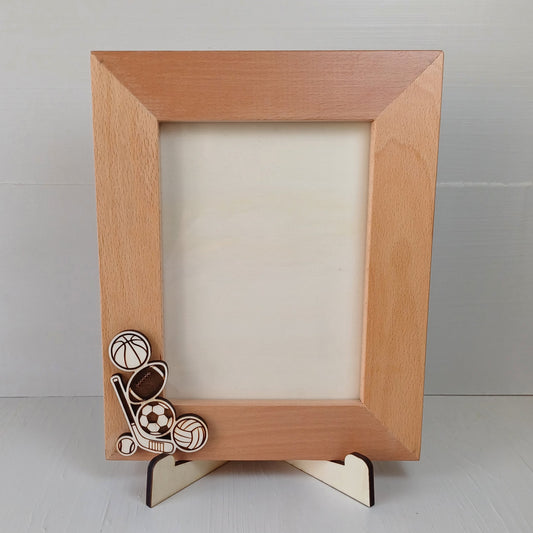 Cornice in Faggio (Foto 20x15cm) - Sport - Verticale