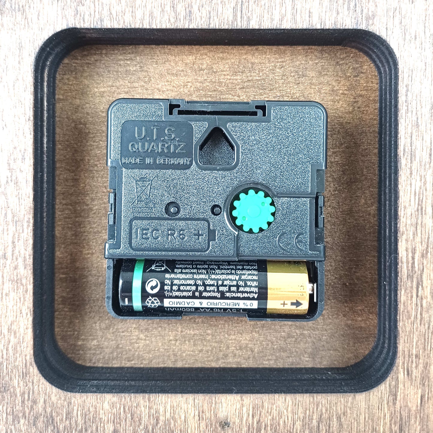 Orologio Rotondo in Pioppo 30cm - Numeri Romani