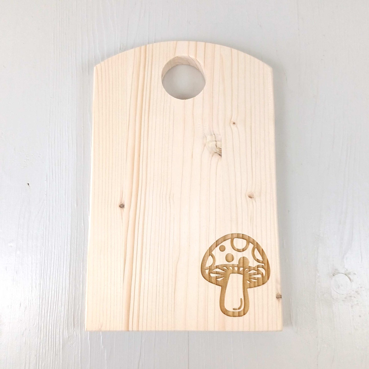 Tagliere in Abete - 25x16cm - Fungo
