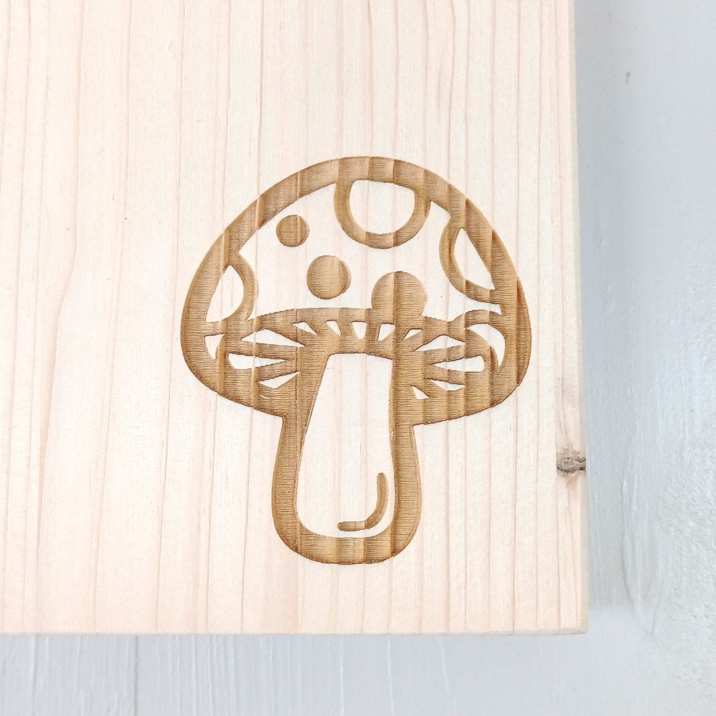 Tagliere in Abete - 31x20cm - Fungo