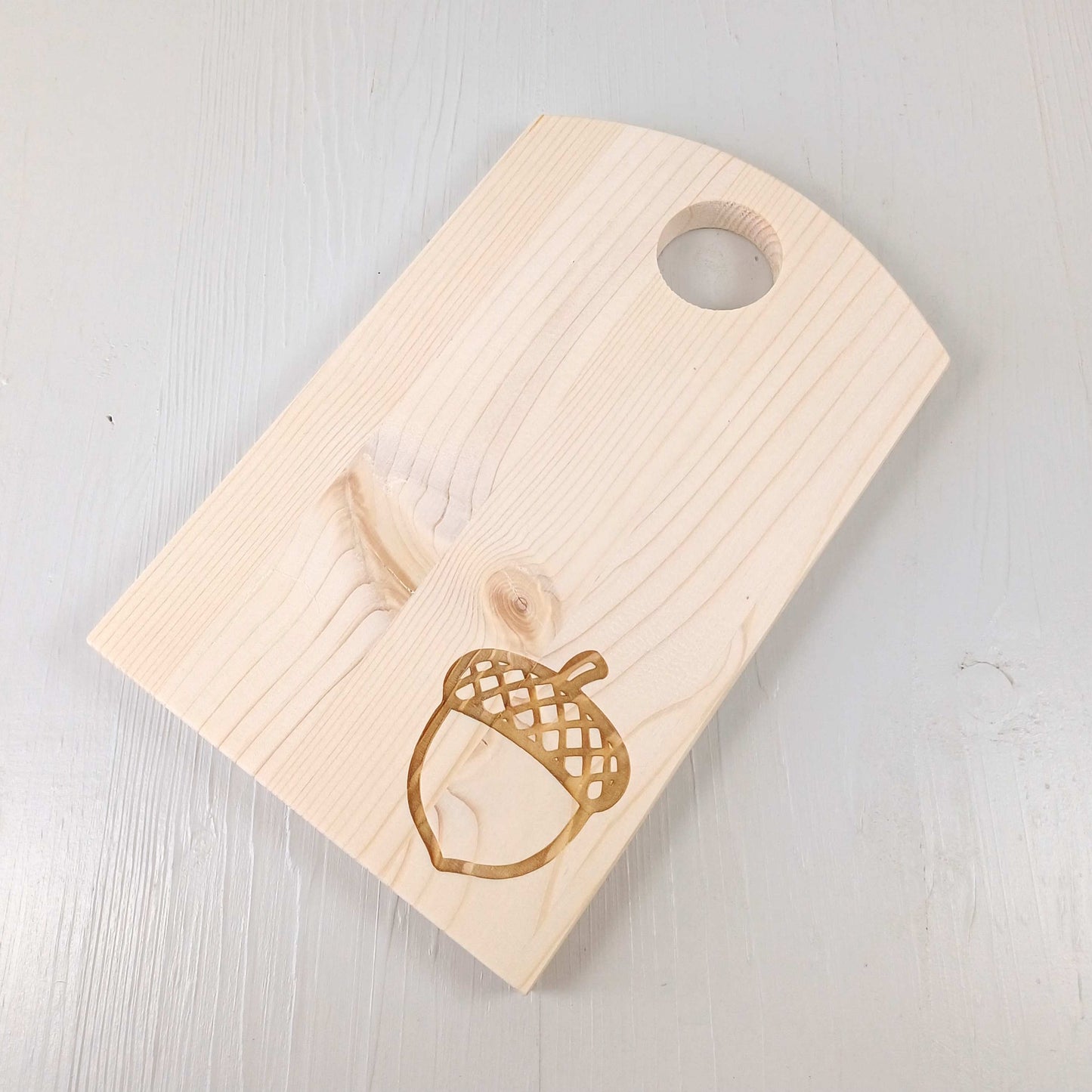 Tagliere in Abete - 25x16cm - Ghianda