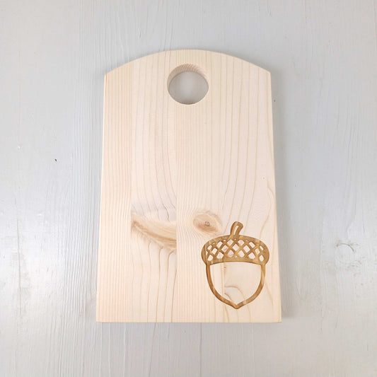 Tagliere in Abete - 31x20cm - Ghianda
