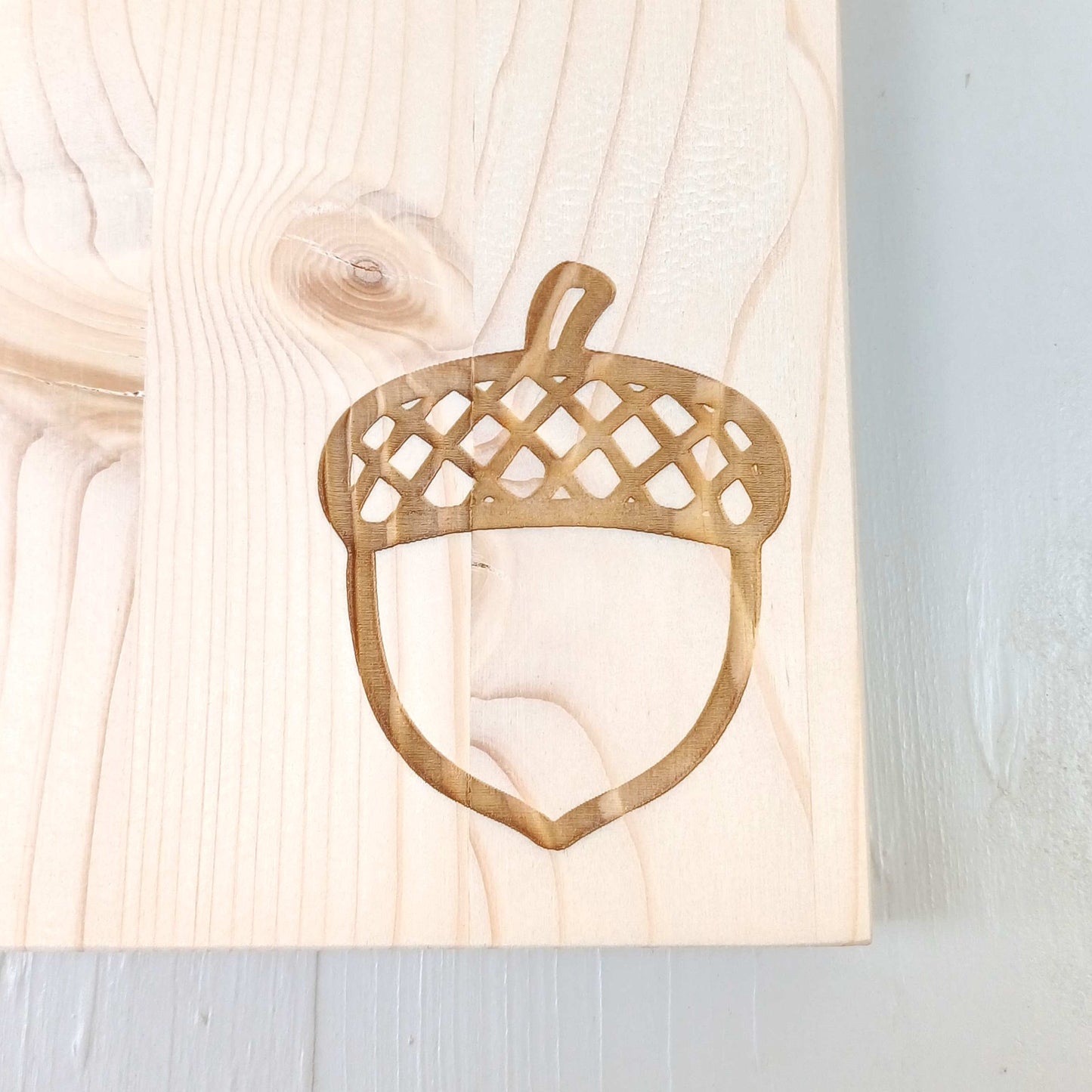 Tagliere in Abete - 25x16cm - Ghianda