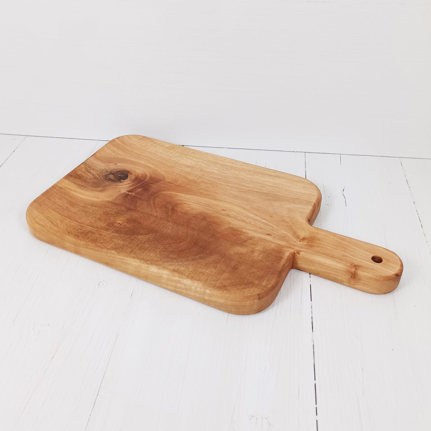 Tagliere Rettangolare Arrotondato con Manico 42x22cm