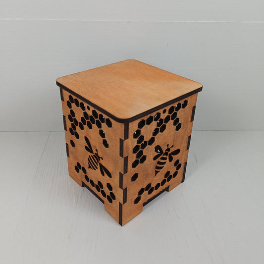 Lanterna in Pioppo - Alveare - Scuro