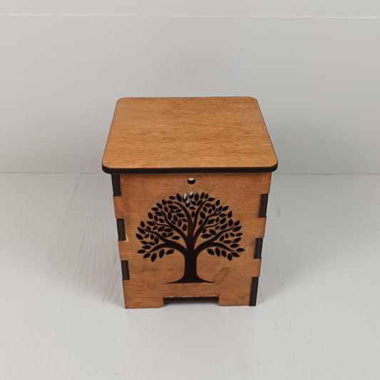 Lanterna in Pioppo - Albero della Vita - Scuro