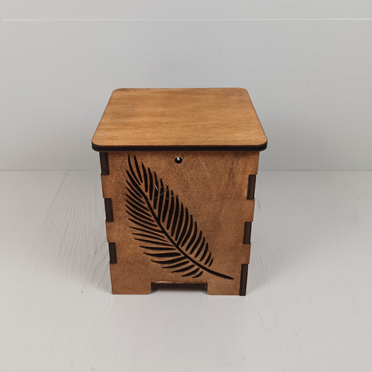 Lanterna in Pioppo - Foglia - Scuro