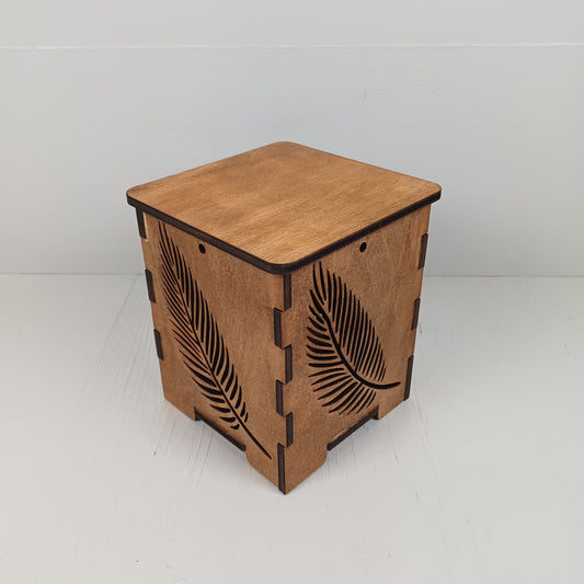 Lanterna in Pioppo - Foglia - Scuro