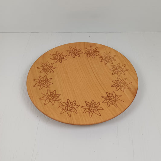 Piatto 24cm in Ciliegio - Doodle Stelle Alpine