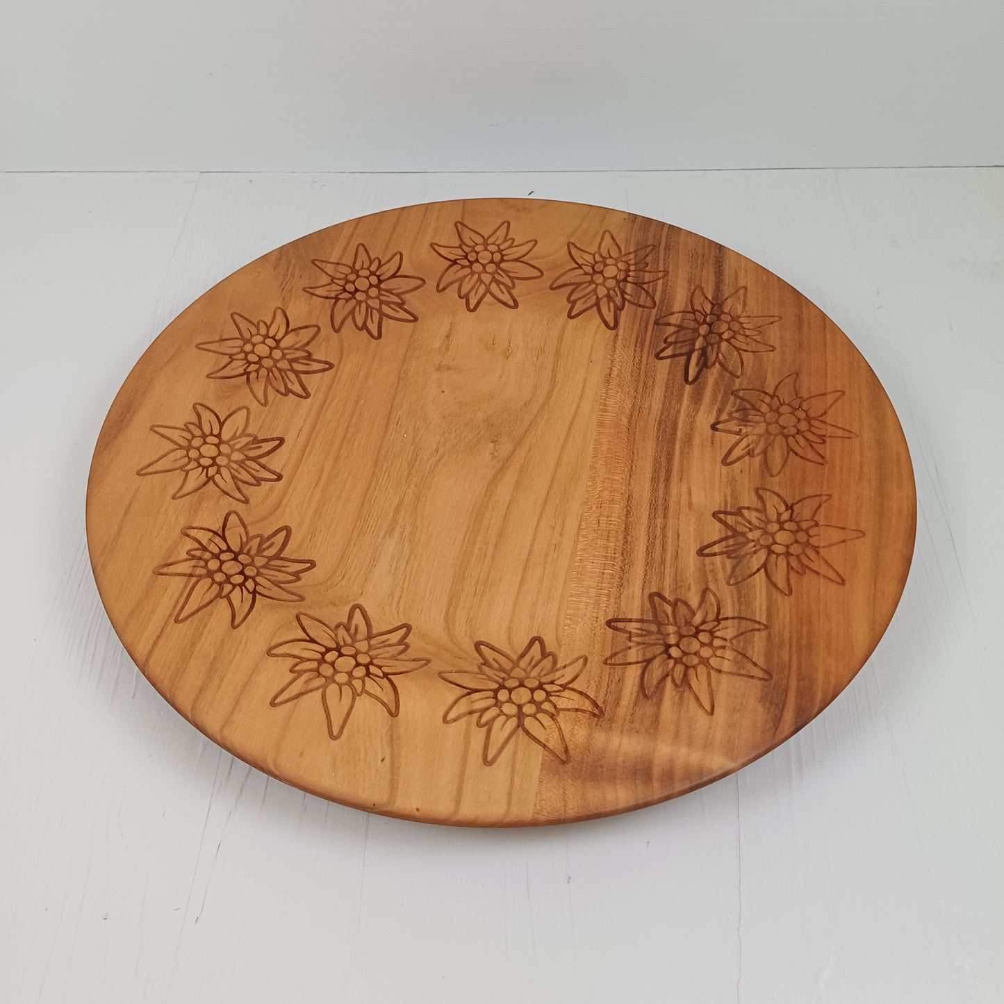 Piatto 32cm in Ciliegio - Doodle Stelle Alpine