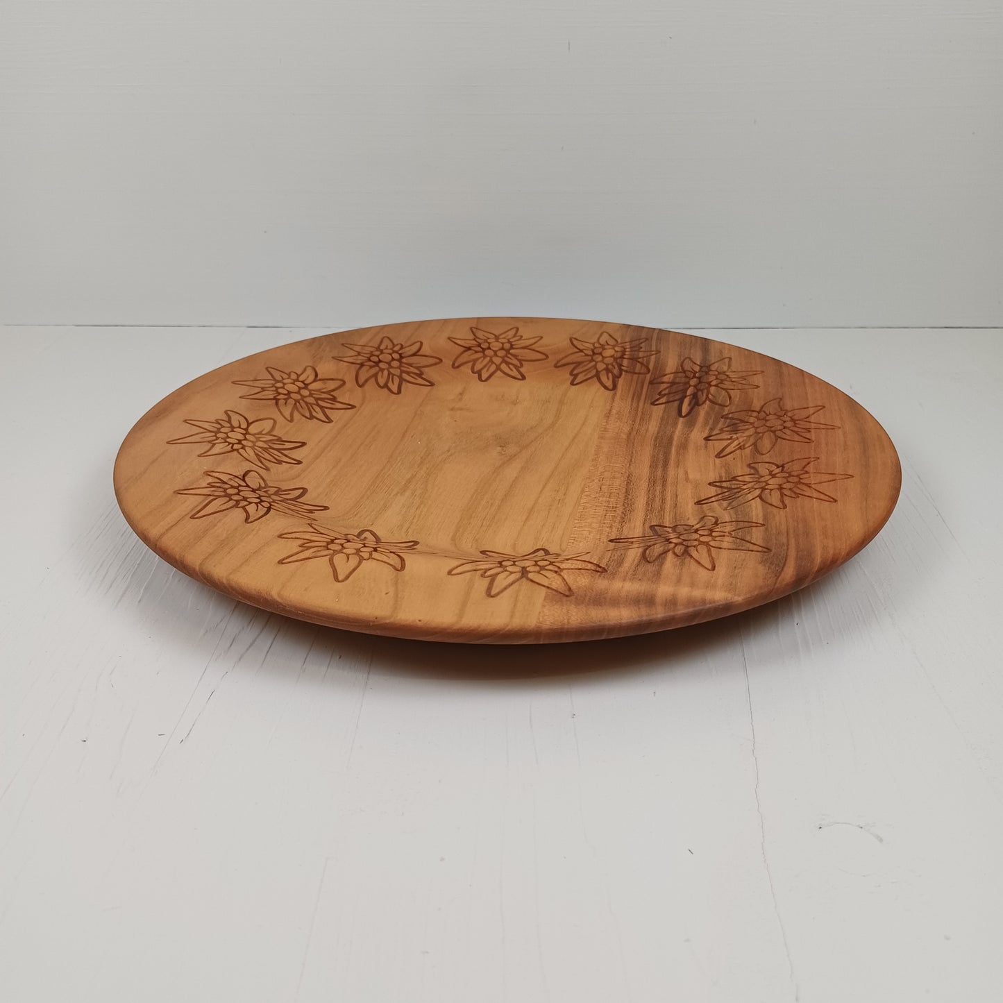 Piatto 32cm in Ciliegio - Doodle Stelle Alpine