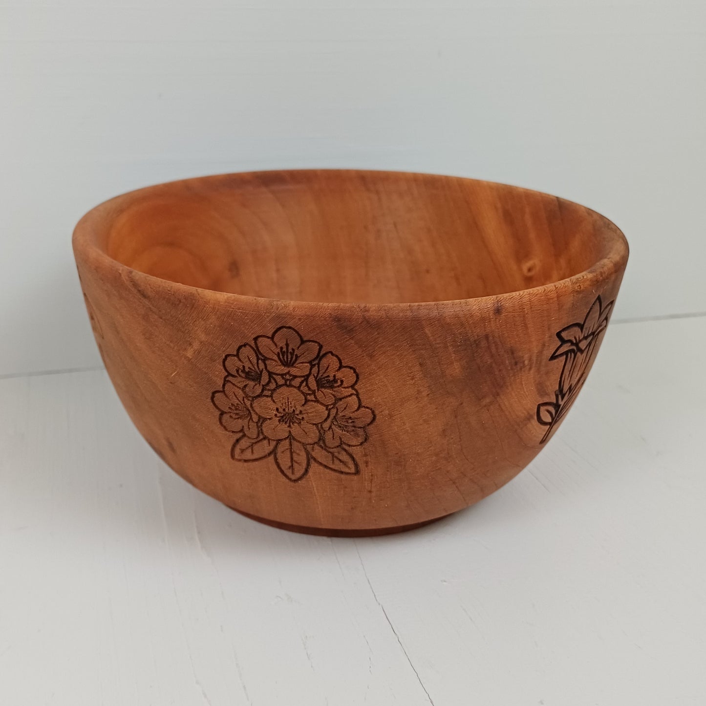 Scodella 16cm in Ciliegio - Doodle Fiori