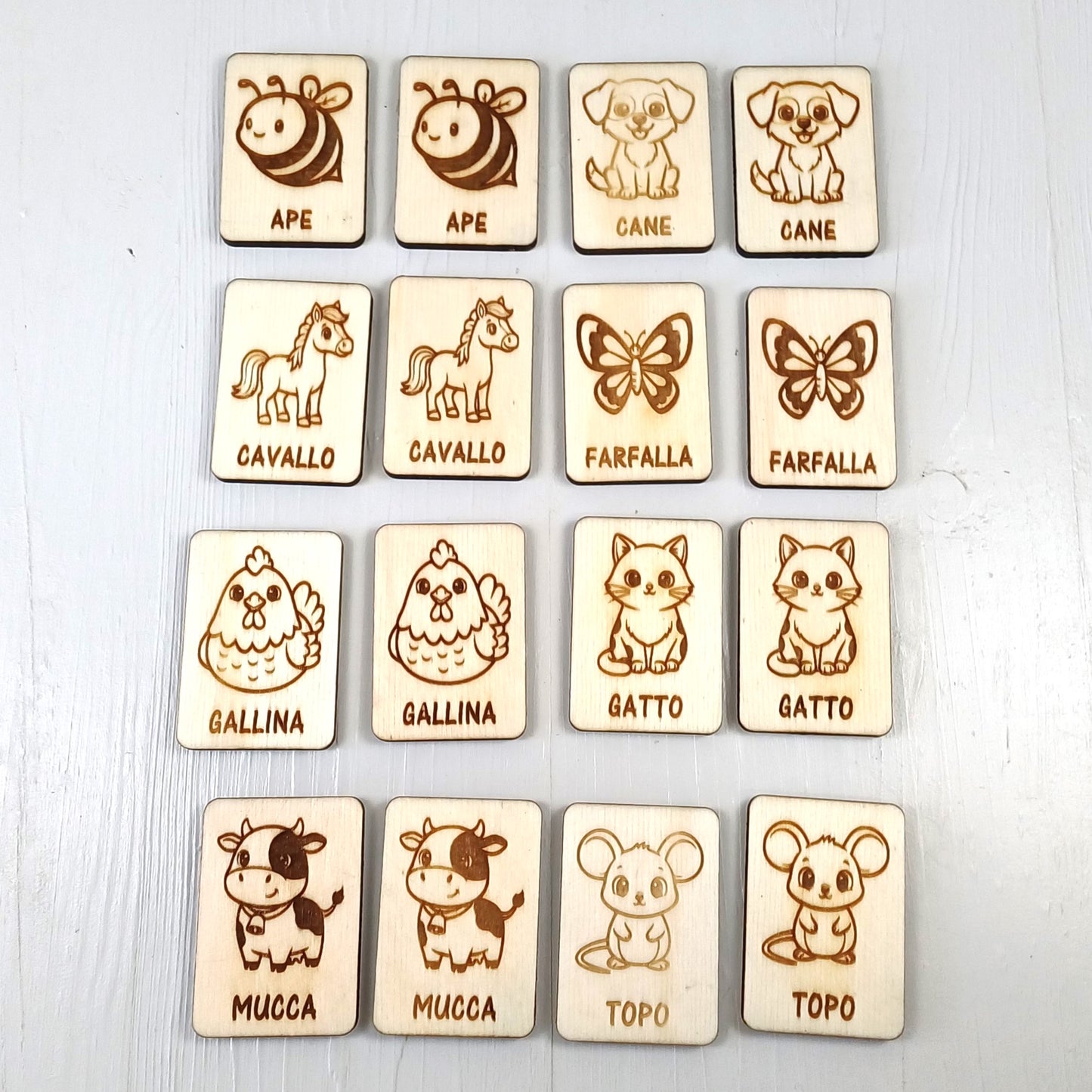 Memory Game - Animali